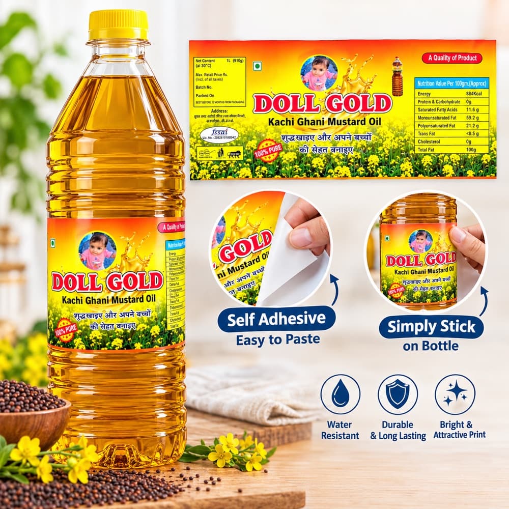 BOPP Sticker Labels